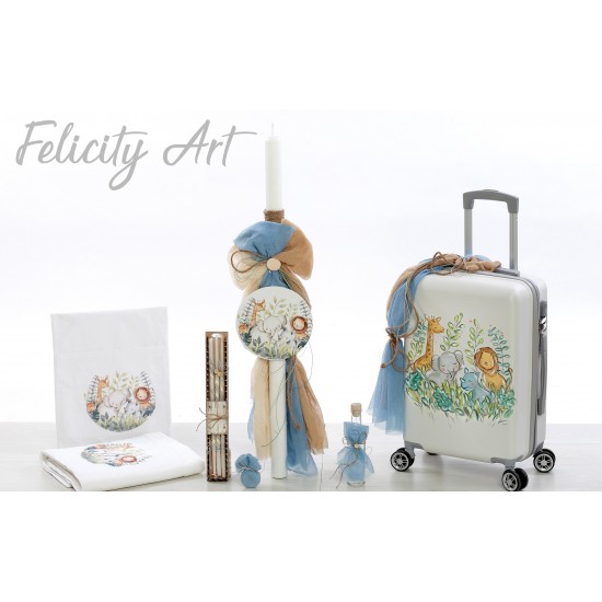 Σετ Βάπτισης με Θέμα  "Παρέα της Ζούγκλας"