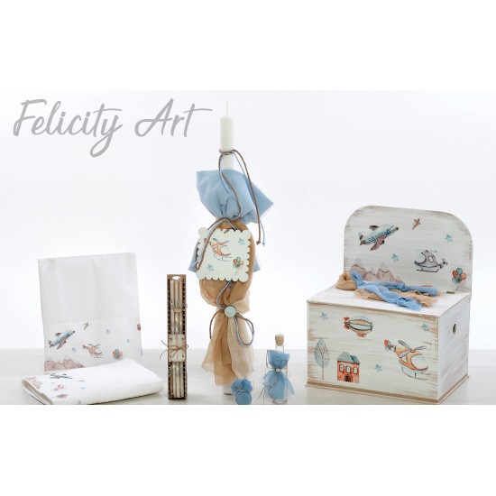 Σετ Βάπτισης με Θέμα "Flying" Σετ Βάπτισης με Θέμα "Flying"