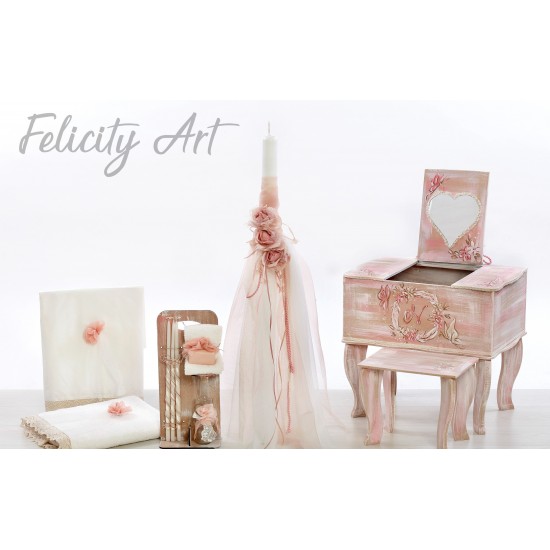 Σετ Βάπτισης με Θέμα  "Λουλούδια"