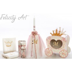 Σετ Βάπτισης με Θέμα  "Άμαξα" 