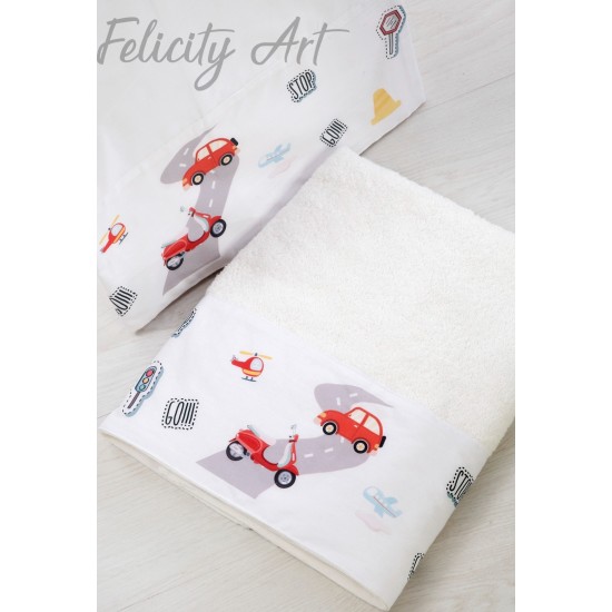 Σετ Βάπτισης με Θέμα "In the City" Σετ Βάπτισης με Θέμα "In the City"