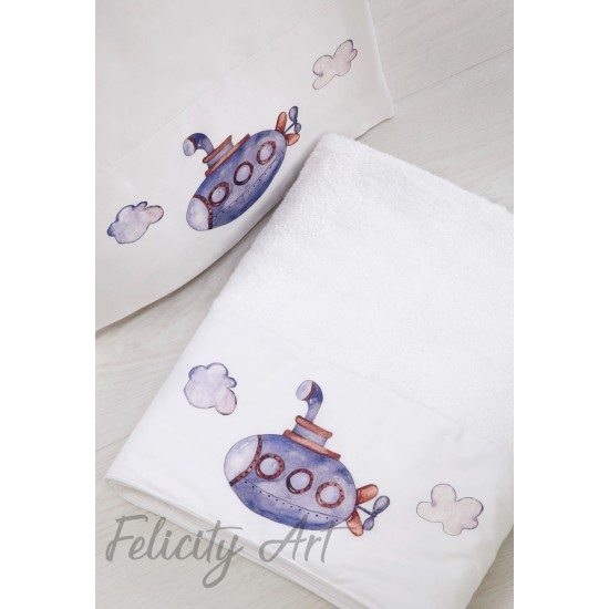 Σετ Βάπτισης με Θέμα "Ocean" Σετ Βάπτισης με Θέμα "Ocean"