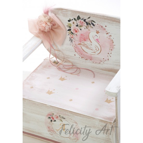 Σετ Βάπτισης με Θέμα  "Κύκνος"