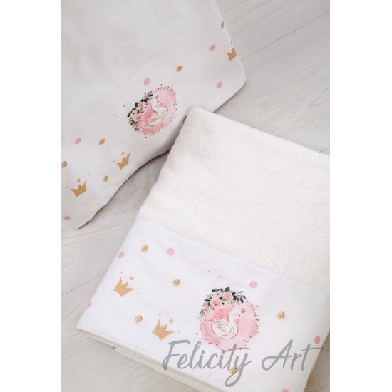 Σετ Βάπτισης με Θέμα  "Κύκνος"