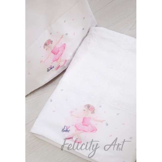 Σετ Βάπτισης με Θέμα  "Μπαλαρίνα"