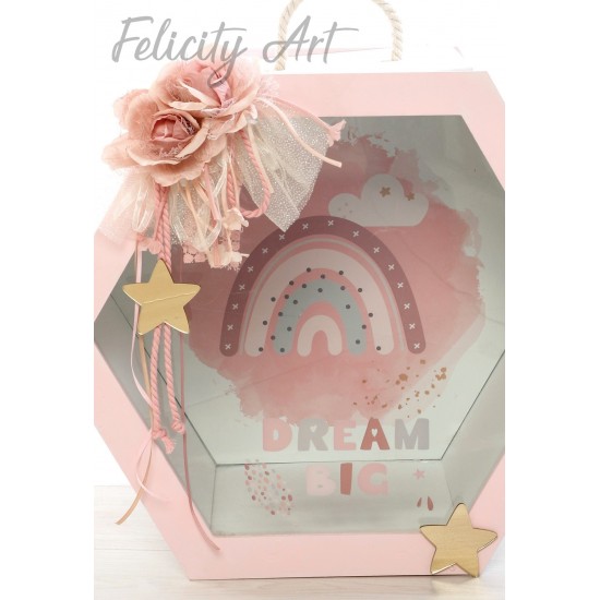 Σετ Βάπτισης με Θέμα  "Ουράνιο Τόξο"