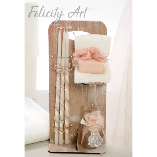 Σετ Βάπτισης με Θέμα  "Λουλούδια"