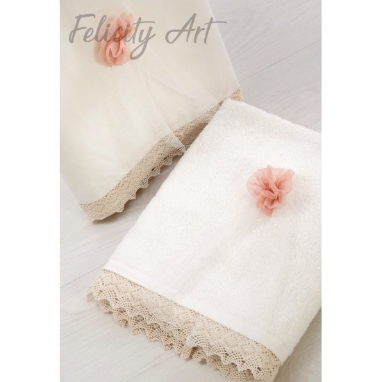 Σετ Βάπτισης με Θέμα  "Λουλούδια"