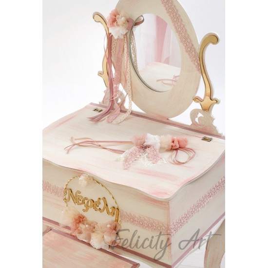 Σετ Βάπτισης με Θέμα  "Λουλούδια"