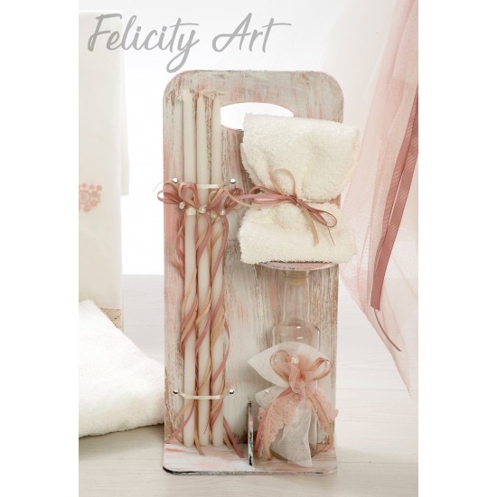 Σετ Βάπτισης με Θέμα  "Λουλούδια"