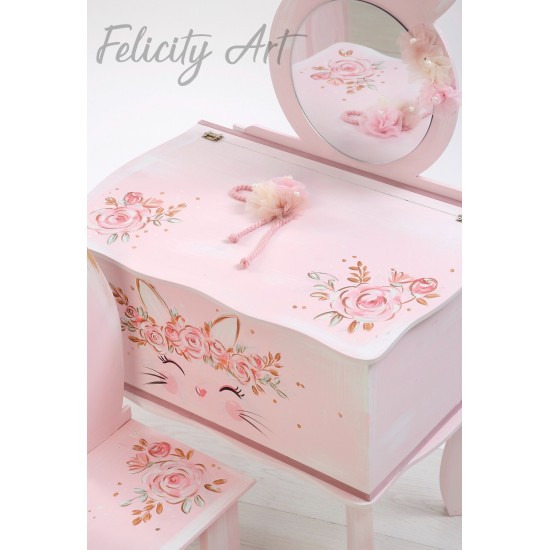 Σετ Βάπτισης με Θέμα "Γατούλα"