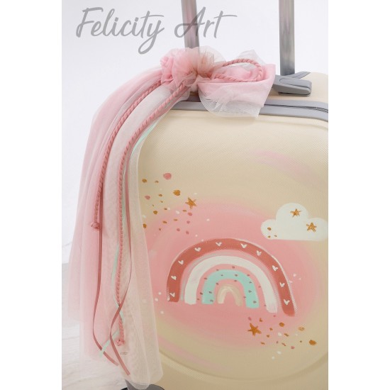 Σετ Βάπτισης με Θέμα  "Ουράνιο Τόξο"