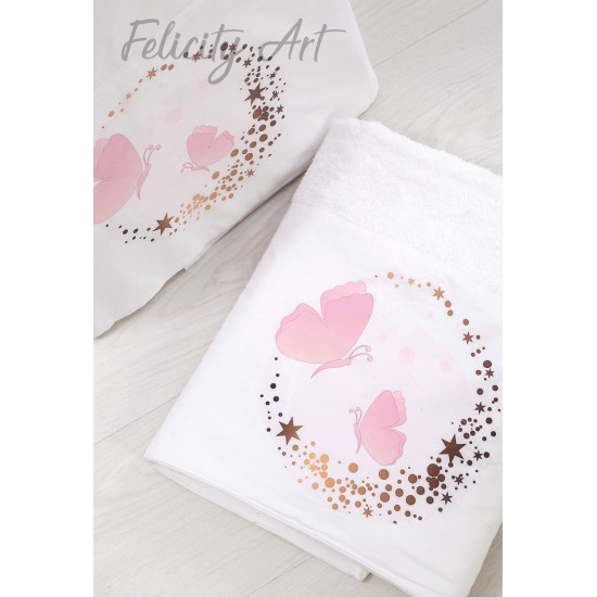 Σετ Βάπτισης με Θέμα  "Πεταλούδα"