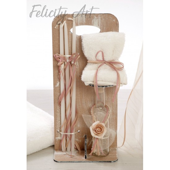 Σετ Βάπτισης με Θέμα  "Flower Vintage"