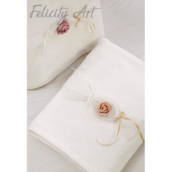 Σετ Βάπτισης με Θέμα  "Flower Vintage"