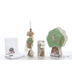 Σετ Βάπτισης με Θέμα  "Ζωάκια του Δάσους"