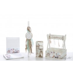 Σετ Βάπτισης με Θέμα  "Ζωάκια της Ζούγκλας"