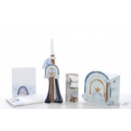 Σετ Βάπτισης με Θέμα  "Ουράνιο Τόξο"