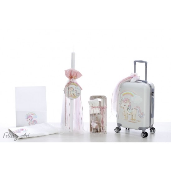 Σετ Βάπτισης με Θέμα "Μονόκερος" Σετ Βάπτισης με Θέμα "Μονόκερος"