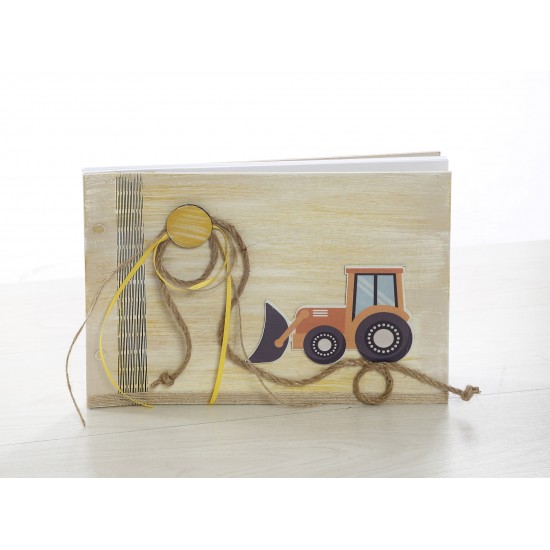 Σετ Βάπτισης με Θέμα  "Εργοτάξιο"