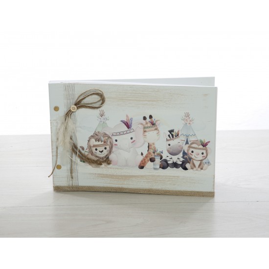 Σετ Βάπτισης με Θέμα  "Ζωάκια της Ζούγκλας"