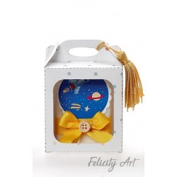 Μπομπονιέρα Βάπτισης  Σαπουνάκι σε Χάρτινο Τσαντάκι