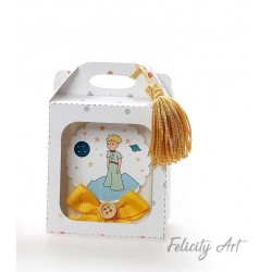 Μπομπονιέρα Βάπτισης  Σαπουνάκι σε Χάρτινο Τσαντάκι