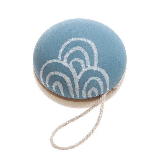 Μπομπονιέρα Βάπτισης Ξύλινο Ζωγραφιστό  Γιο-Γιο 