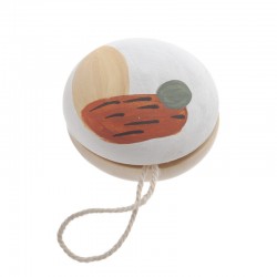 Μπομπονιέρα Βάπτισης Ξύλινο Ζωγραφιστό  Γιο-Γιο 