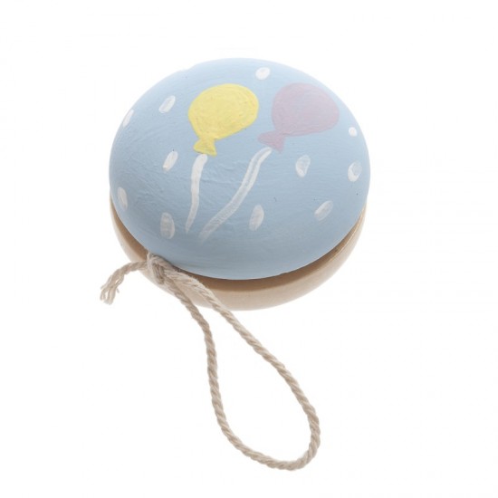 Μπομπονιέρα Βάπτισης Ξύλινο Ζωγραφιστό  Γιο-Γιο 