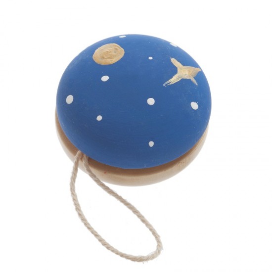 Μπομπονιέρα Βάπτισης Ξύλινο Ζωγραφιστό  Γιο-Γιο 