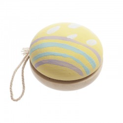 Μπομπονιέρα Βάπτισης Ξύλινο Ζωγραφιστό  Γιο-Γιο 