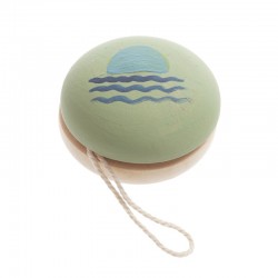 Μπομπονιέρα Βάπτισης Ξύλινο Ζωγραφιστό  Γιο-Γιο 