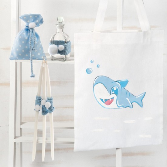 Σετ Βάπτισης με Θέμα "Baby Shark"