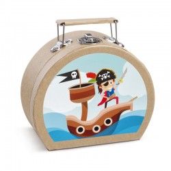  Μπομπονιέρα Βάπτισης Χάρτινο Βαλιτσάκι