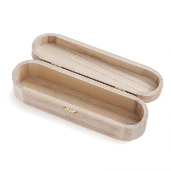 Μπομπονιέρα Βάπτισης Ξύλινη Κασετίνα με Θέμα Μικρή Γοργόνα