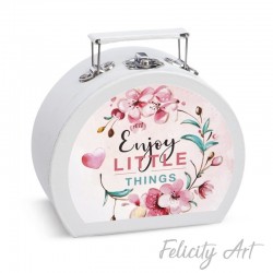  Μπομπονιέρα Βάπτισης Χάρτινο Βαλιτσάκι