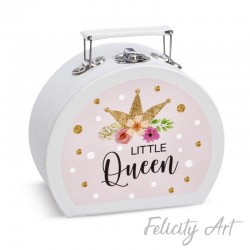  Μπομπονιέρα Βάπτισης Χάρτινο Βαλιτσάκι