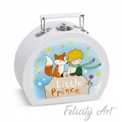  Μπομπονιέρα Βάπτισης Χάρτινο Βαλιτσάκι