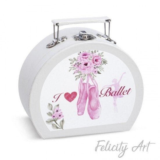  Μπομπονιέρα Βάπτισης Χάρτινο Βαλιτσάκι