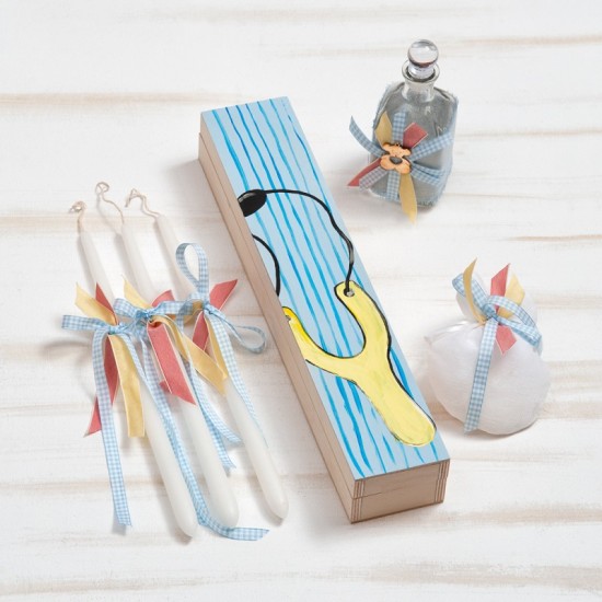 Σετ Βάπτισης με Θέμα "Αρκουδάκι"