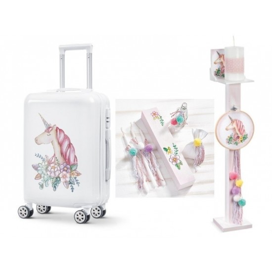 Σετ Βάπτισης με Θέμα  "Μονόκερος"