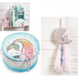 Σετ Βάπτισης με Θέμα "Γοργόνα"