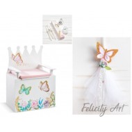 Σετ Βάπτισης με Θέμα "Πεταλούδα"