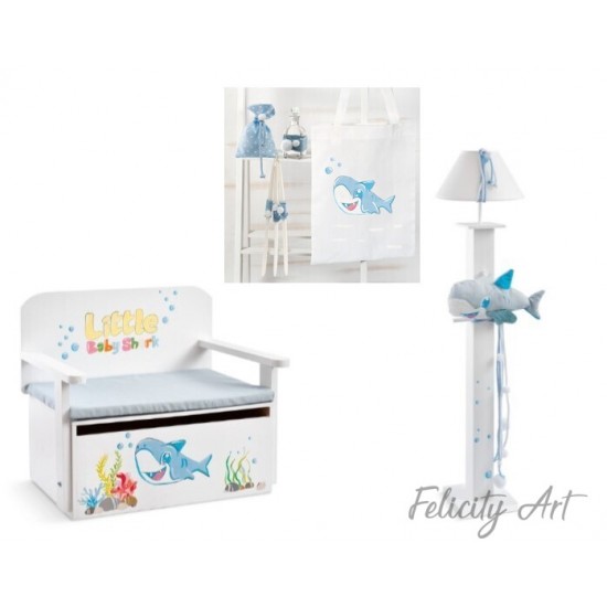 Σετ Βάπτισης με Θέμα "Baby Shark"