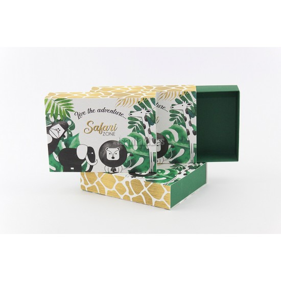 Προσκλητήριο Βάπτισης για Αγόρι Παζλ με Θέμα Σαφάρι Προσκλητήριο Βάπτισης για Αγόρι Παζλ με Θέμα Σαφάρι