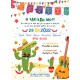 Προσκλητήριο Βάπτισης για Αγόρι με Θέμα " Mexican Fiesta"