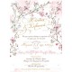 Προσκλητήριο Γάμου  με Θέμα "Romantic Almond Tree"
