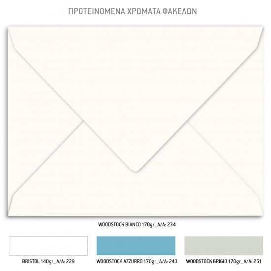 Προσκλητήριο Γάμου  με Θέμα "Blue Porselain"
