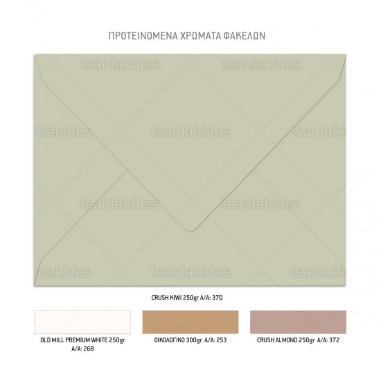 Προσκλητήριο Γάμου με Θέμα Vintage Paper